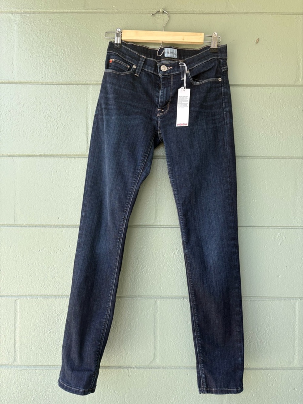 Hudson Jeans Dark Indigo Skinny Jeans